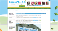 Desktop Screenshot of breedersseeds.co.uk
