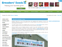 Tablet Screenshot of breedersseeds.co.uk